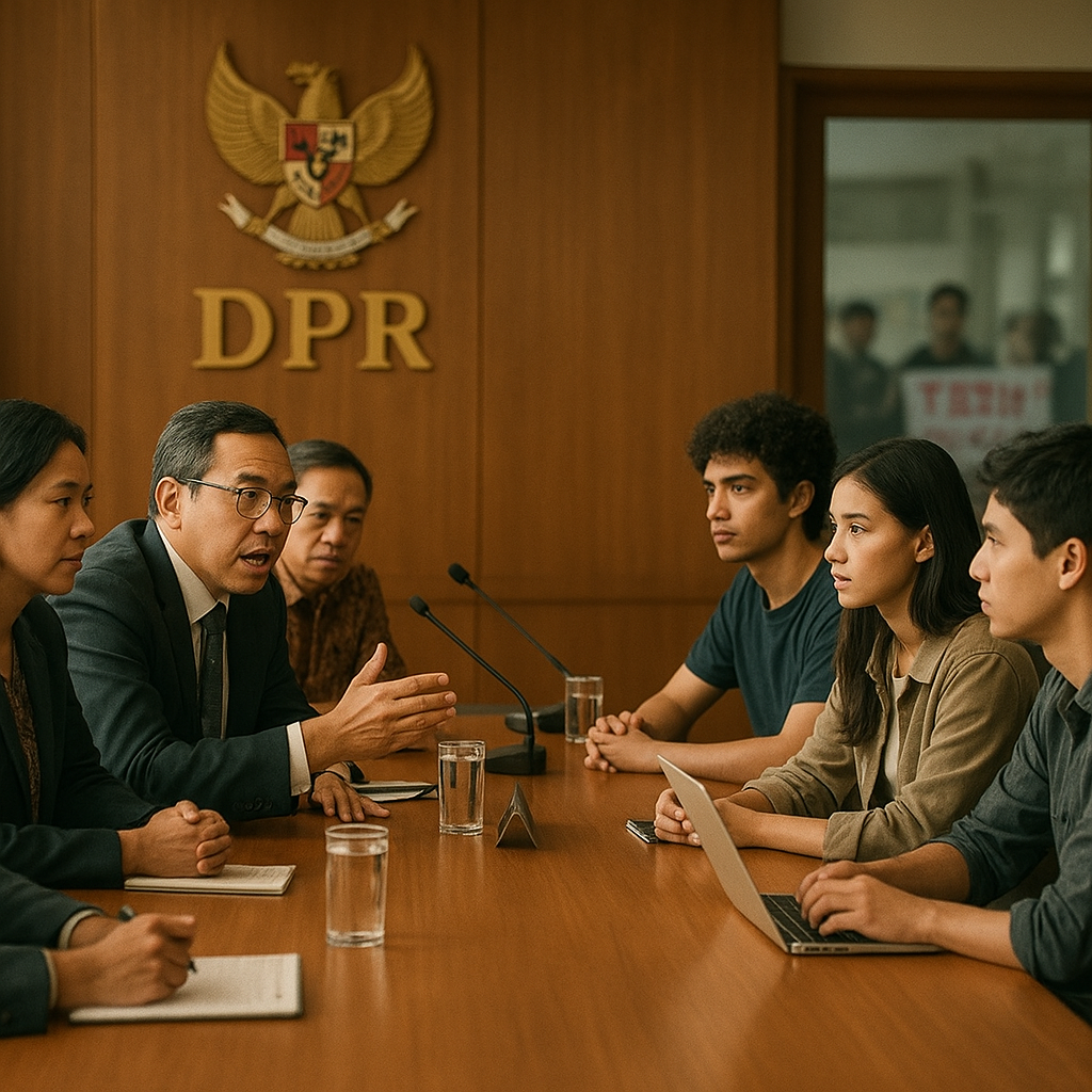 Dialog DPR dengan Mahasiswa Dinilai Langkah Cerdas Redam Ketegangan Politik