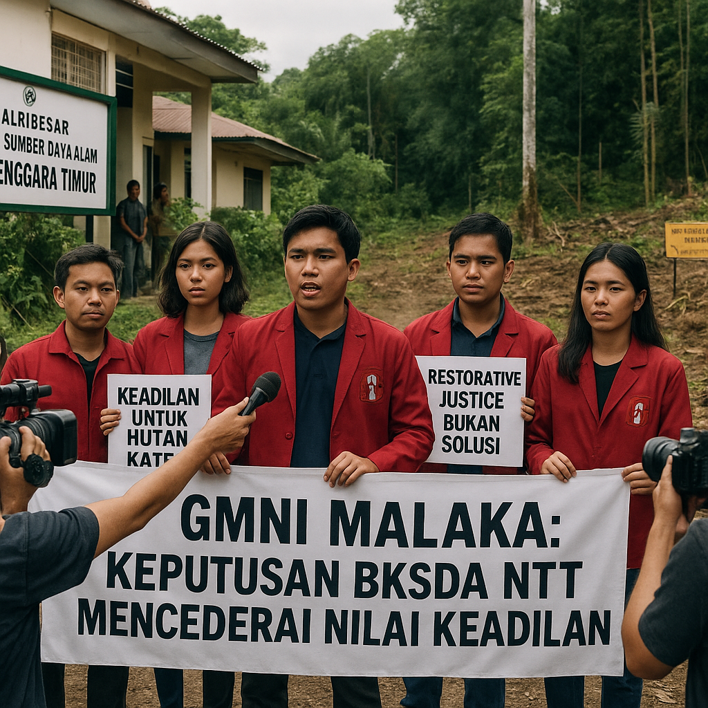 GMNI Malaka Sebut Keputusan BKSDA NTT Mencederai Nilai Keadilan
