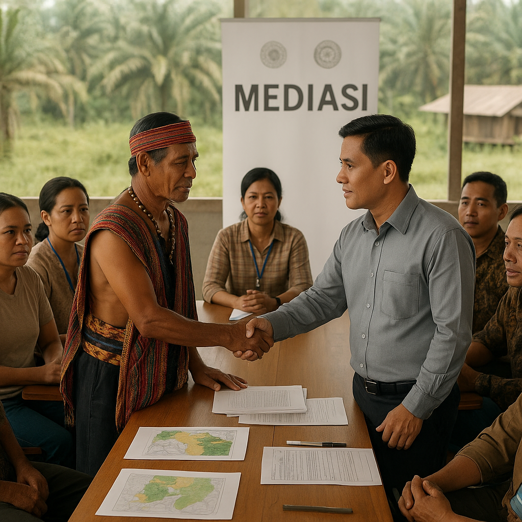 Masyarakat Adat dan Perusahaan Sawit di Kalbar Sepakat Mediasi, Konflik Lahan Mengarah Penyelesaian