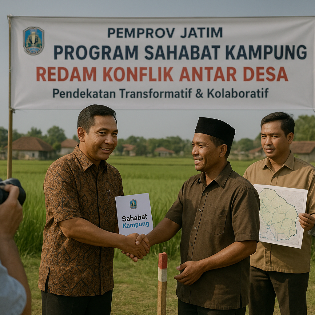 Pemprov Jatim Luncurkan Program "Sahabat Kampung" untuk Redam Konflik Antar Desa