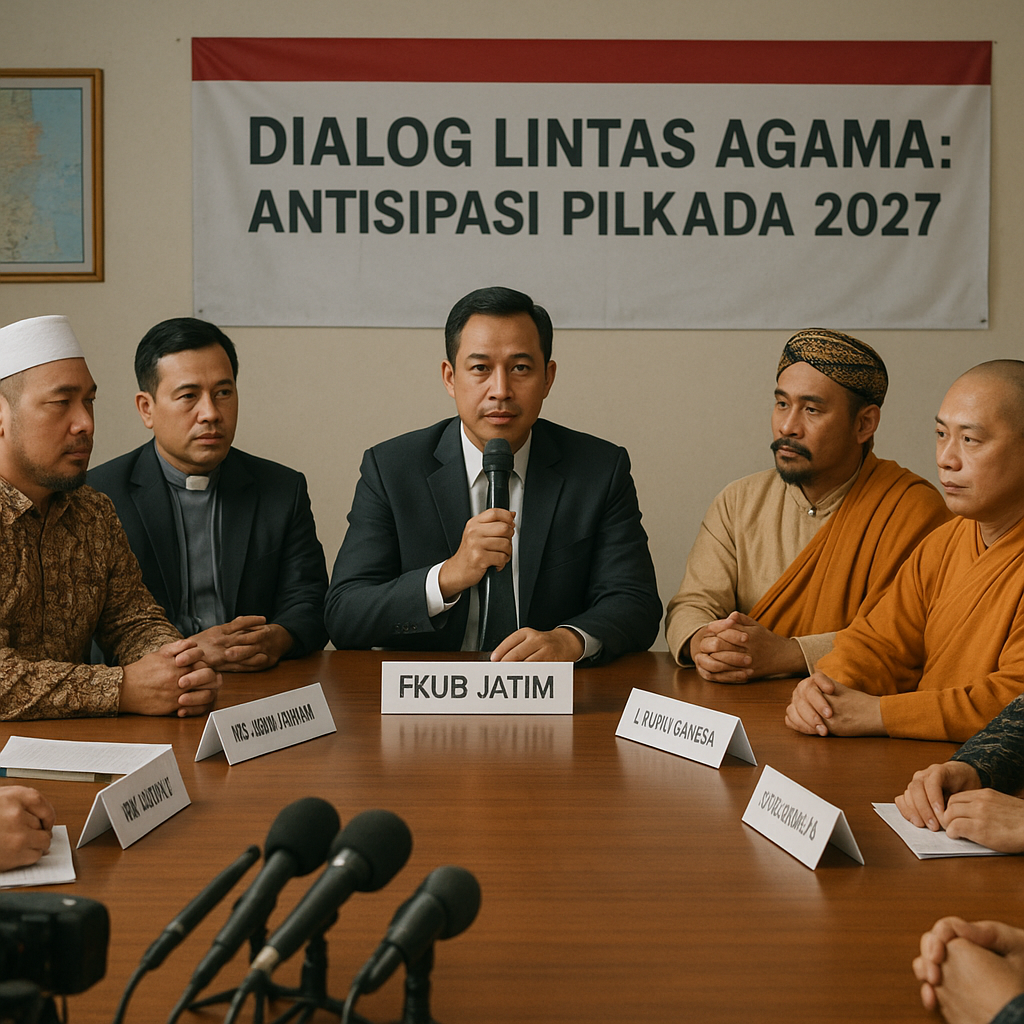 FKUB Jatim Gelar Dialog Lintas Agama untuk Antisipasi Pilkada 2027