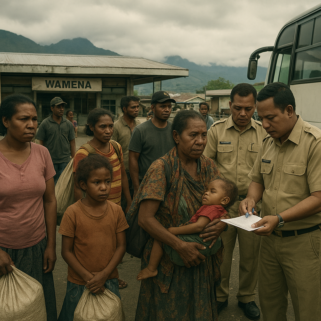Tangani Pertikaian Antarsuku di Wamena, Pemerintah Pulangkan Warga ke Daerah Asal