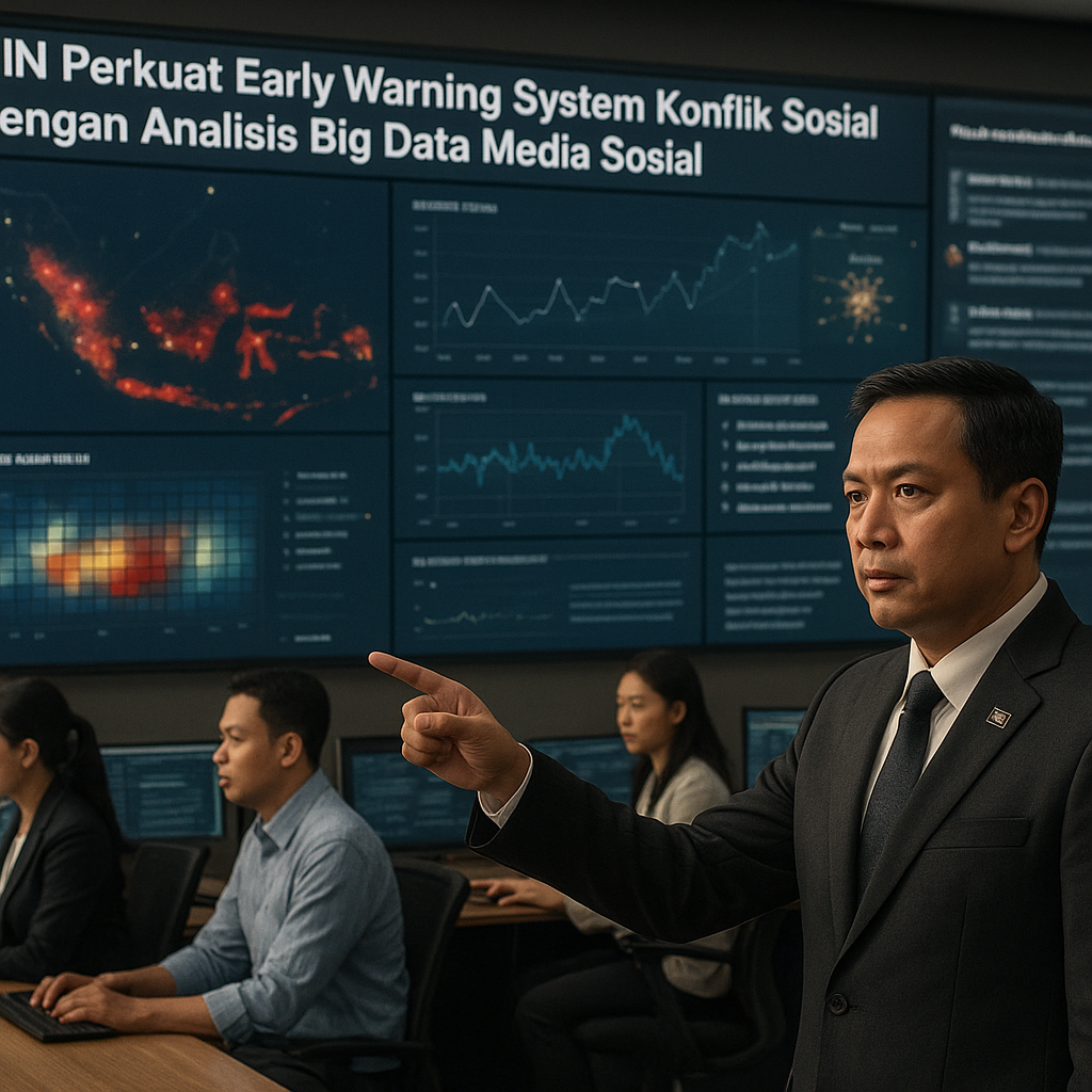 BIN Perkuat Early Warning System Konflik Sosial dengan Analisis Big Data Media Sosial