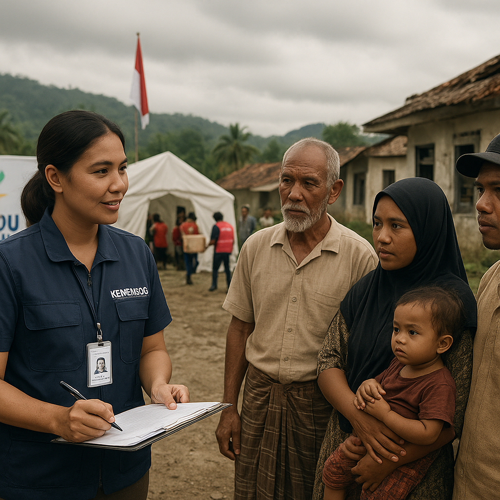 Kemensos Fokuskan Bantuan pada Rehabilitasi Pascabencana dan Dampak Konflik Sosial di Maluku Utara