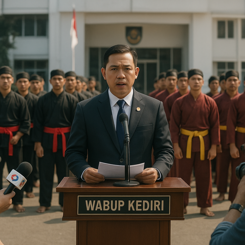 Wabup Kediri Soroti Ego Oknum Perguruan Silat sebagai Ancaman Kerukunan