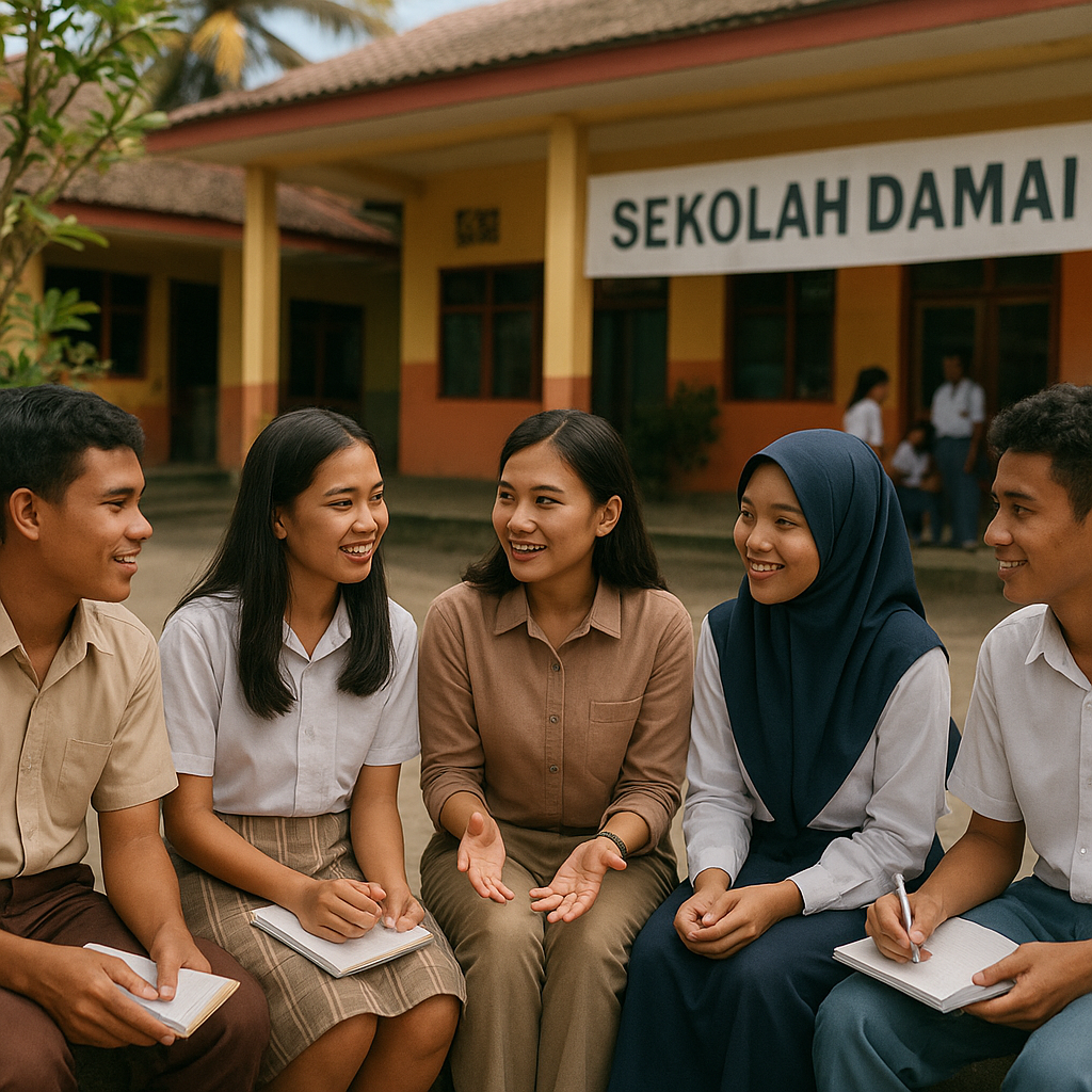 Inisiatif 'Sekolah Damai' di Ambon Kurangi Prasangka Antarkelompok Remaja Sebesar requests70%
