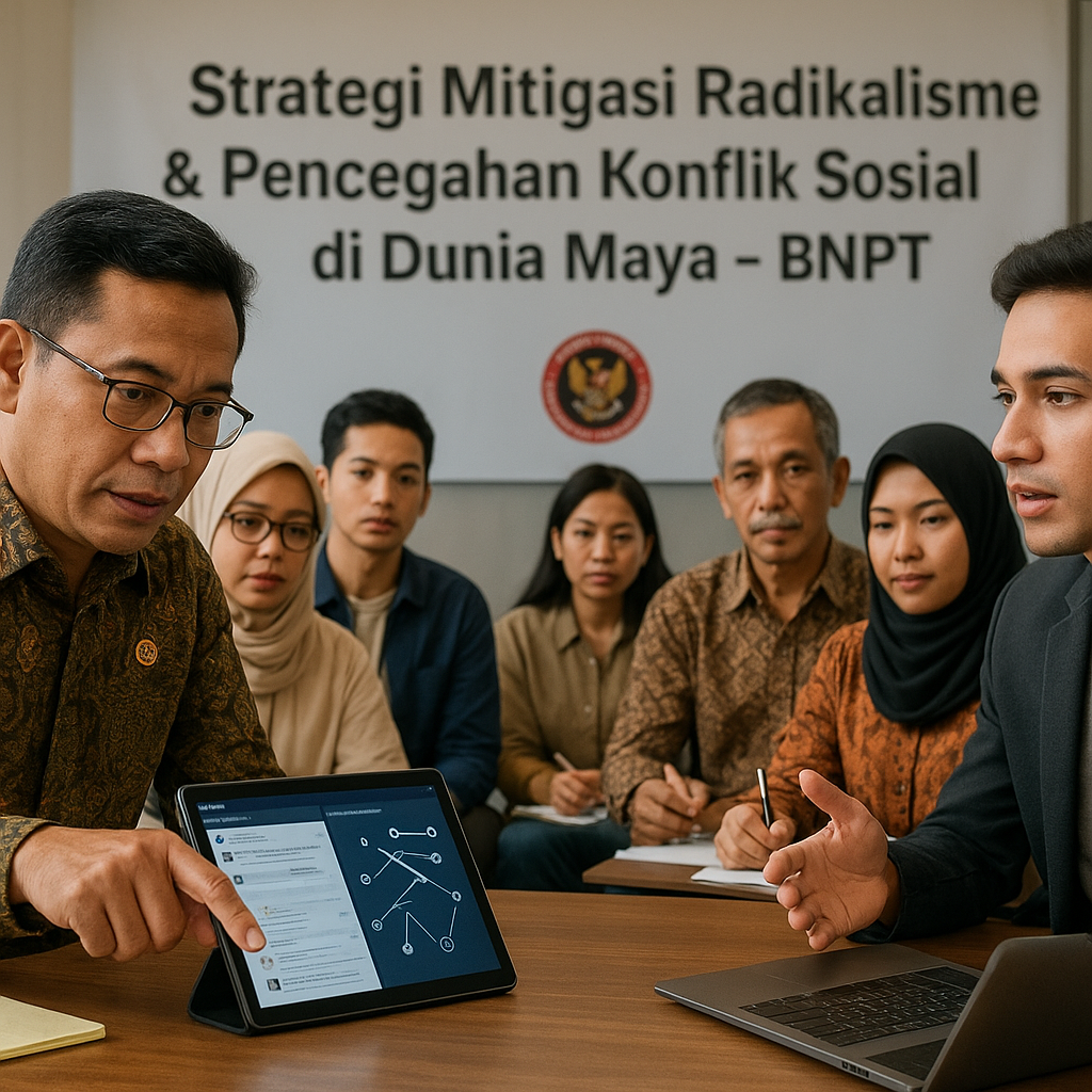Strategi BNPT dalam Mitigasi Radikalisme dan Pencegahan Konflik Sosial di Dunia Maya