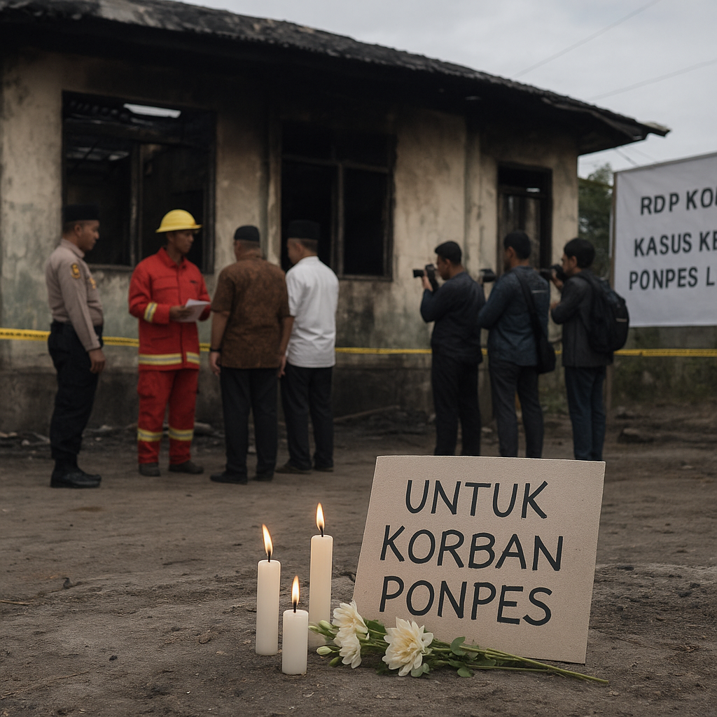 Santri Korban Terbakar di Ponpes Lombok Tengah Diundang RDP dengan Komisi III DPR