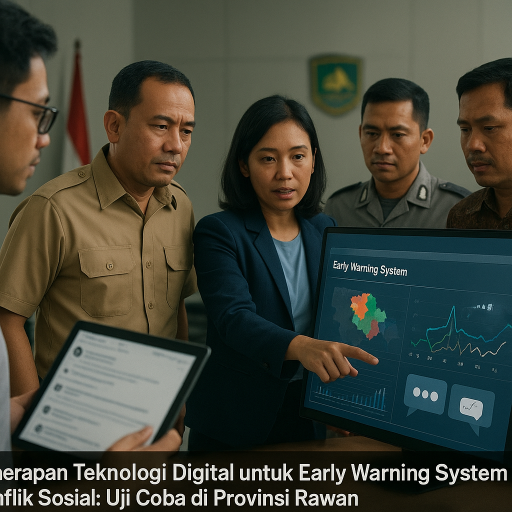 Penerapan Teknologi Digital untuk Early Warning System Konflik Sosial: Uji Coba di Provinsi Rawan