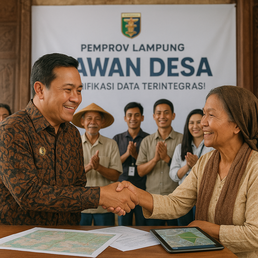Pasca Konflik Agraria, Pemprov Lampung Luncurkan Program 'Kawan Desa' untuk Rekonsiliasi