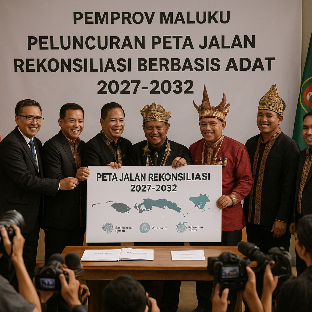 Pemprov Maluku Luncurkan Peta Jalan Rekonsiliasi Berbasis Adat 2027-2032