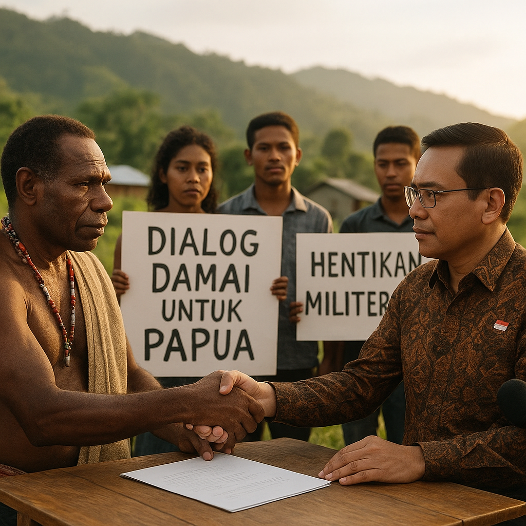 FUKRI Desak Pemerintah Hentikan Militerisasi dan Buka Dialog Damai untuk Papua