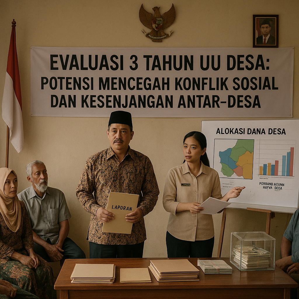 Evaluasi Tiga Tahun UU Desa: Potensi Mencegah Konflik Sosial dan Kesenjangan Antar-Desa
