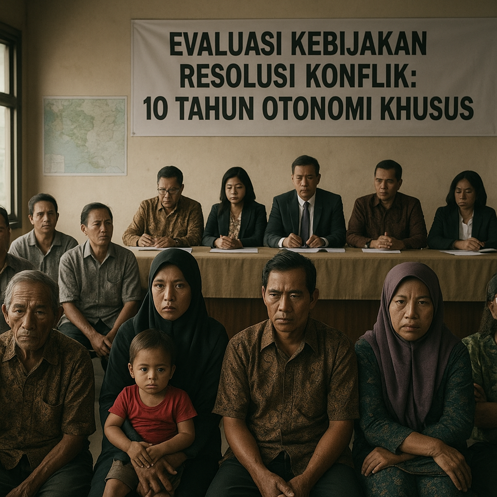 Evaluasi Kebijakan Resolusi Konflik di Daerah Otonomi Khusus: Pelajaran dari Sepuluh Tahun Implementasi