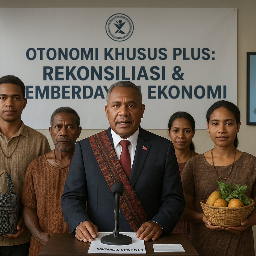 Gubernur Papua Usulkan Skema Otonomi Khusus Plus Fokus pada Rekonsiliasi dan Pemberdayaan Ekonomi