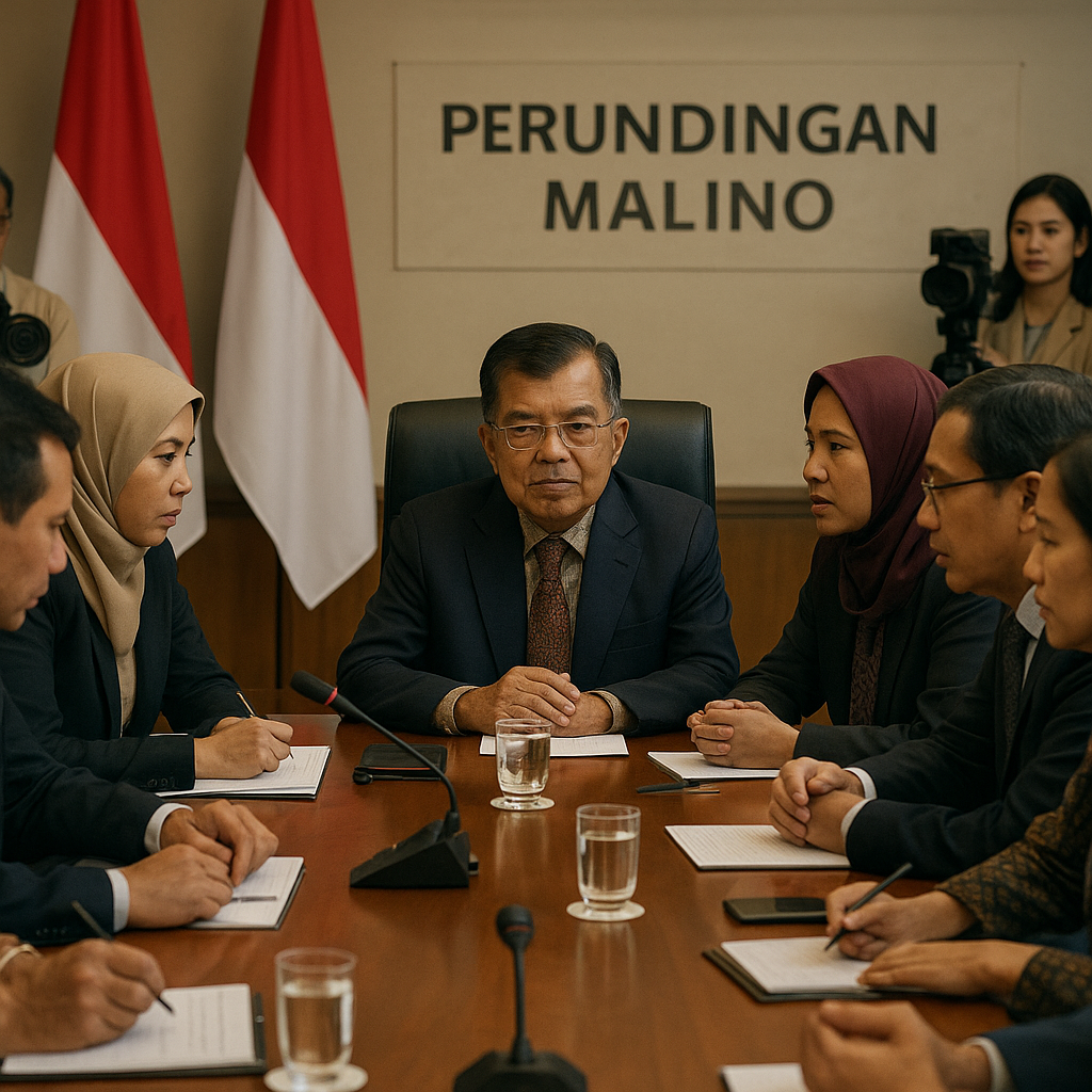 JK Kumpul Bareng Delegasi Perundingan Malino, Bahas Polemik Ceramah Viral