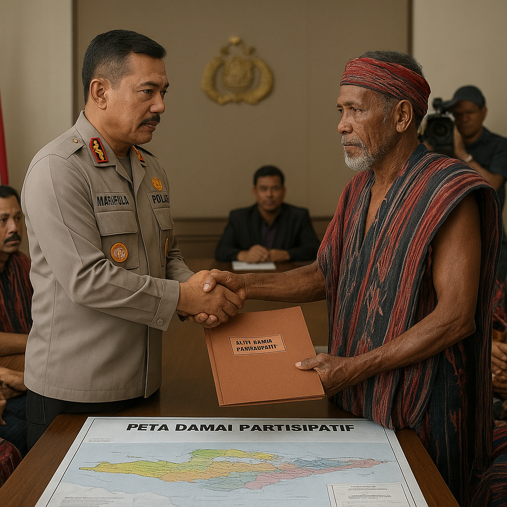 Wakapolda NTT Mandatkan Tim Mediasi Konflik Bele–Narasaosina Fokus Selesaikan Sengketa Hak Ulayat