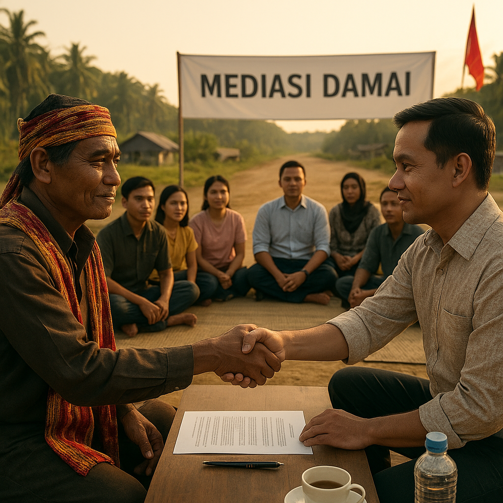 Merajut Damai di Ketapang: Konflik Diselesaikan, Komitmen Harmoni Diperkuat