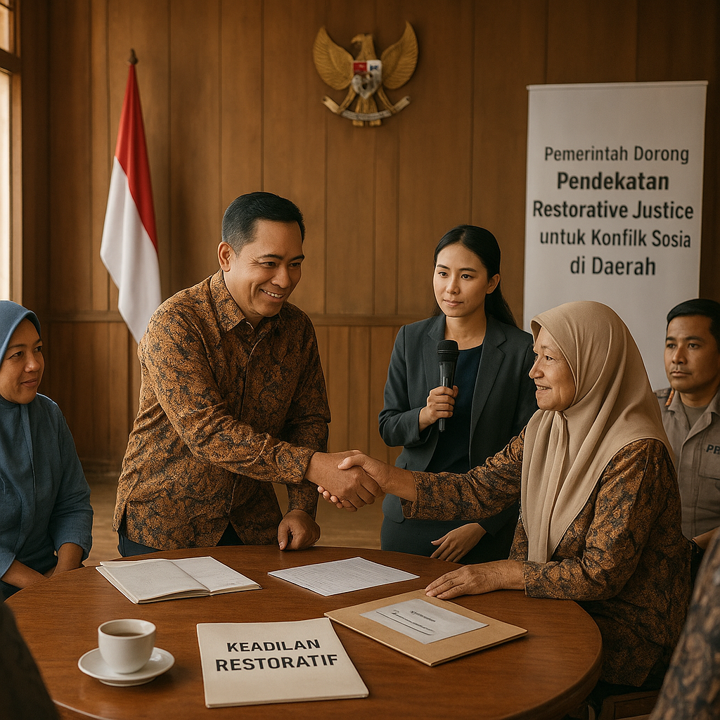 Pemerintah Dorong Pendekatan Restorative Justice untuk Konflik Sosial di Daerah