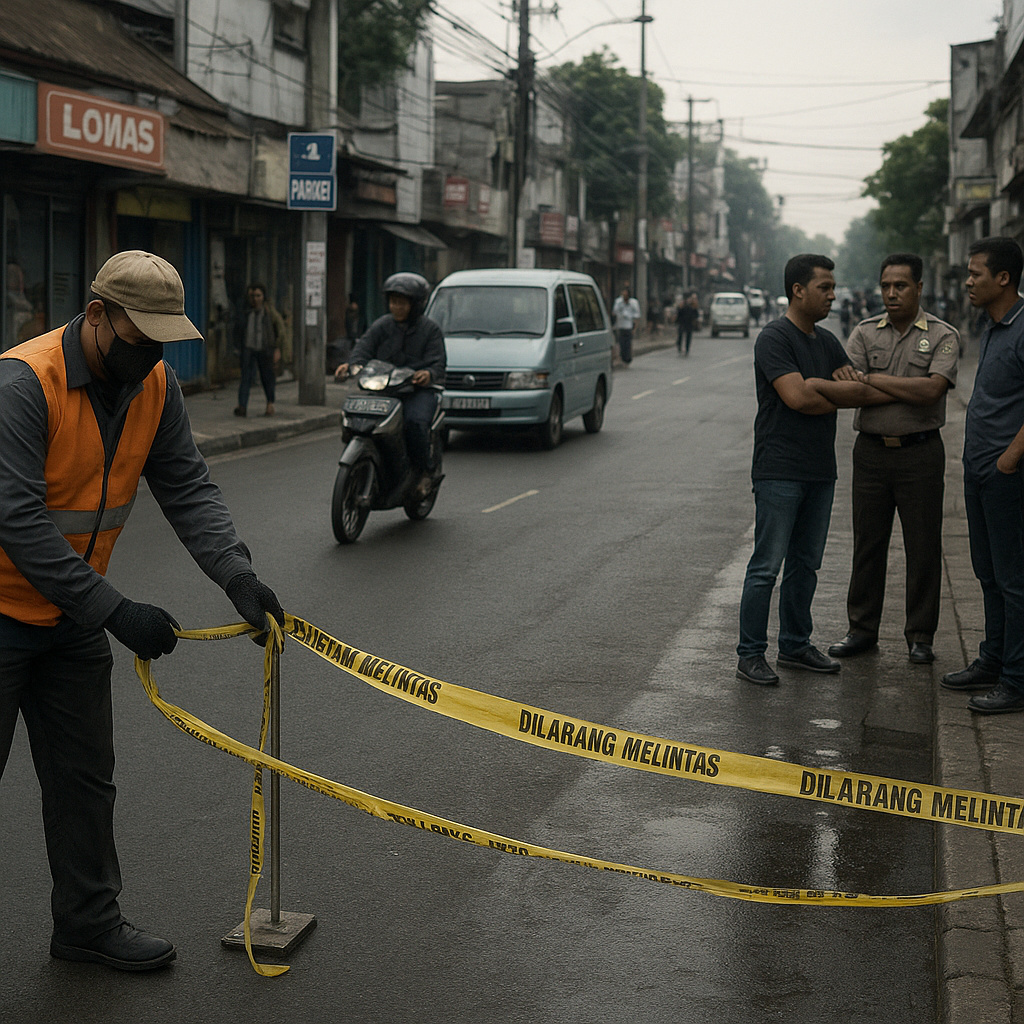 Jalan Tambak Matraman Kembali Normal Pascabentrokan