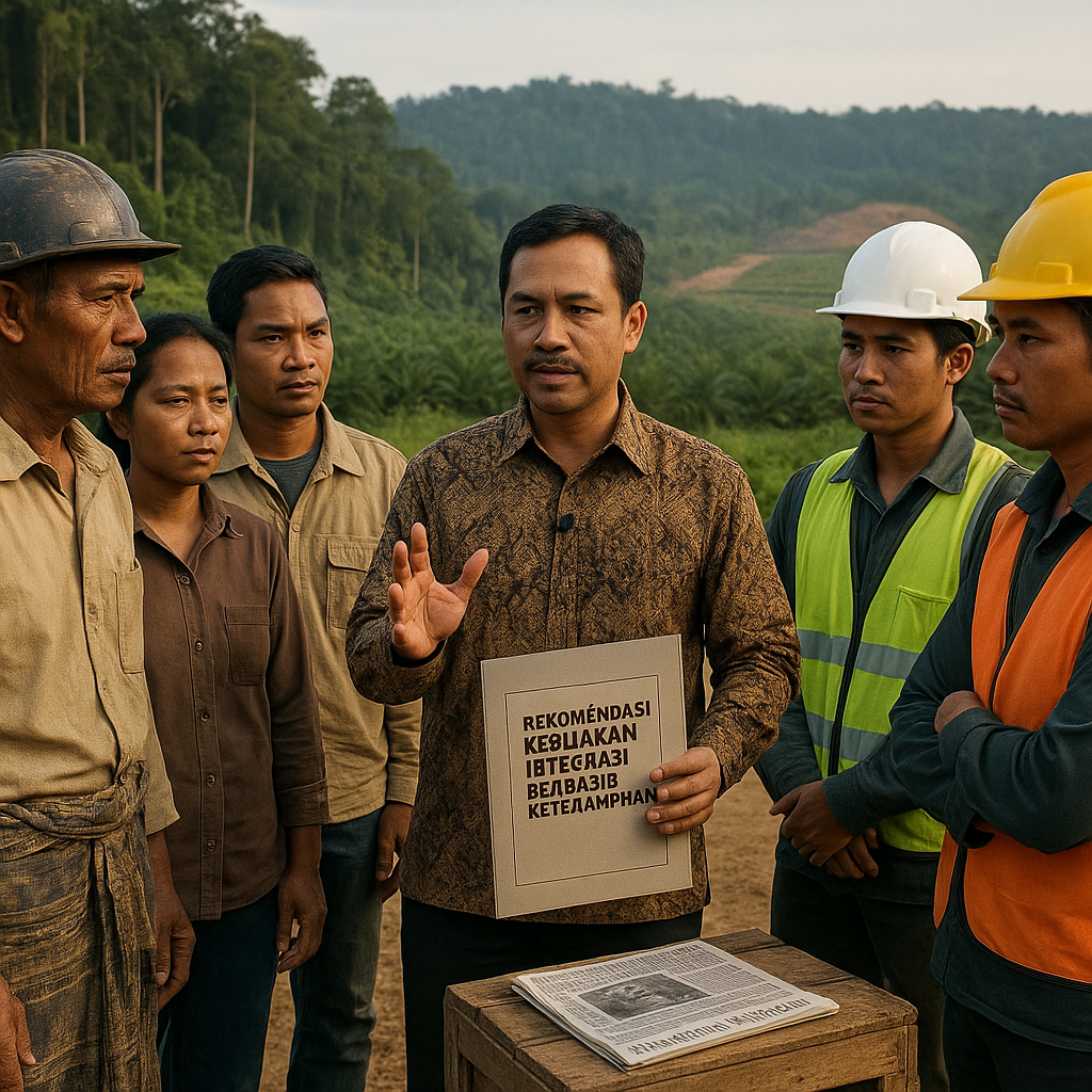 Konflik Tenaga Kerja Lokal vs Pendatang di Kalimantan: Rekomendasi Kebijakan Integrasi Berbasis Keterampilan