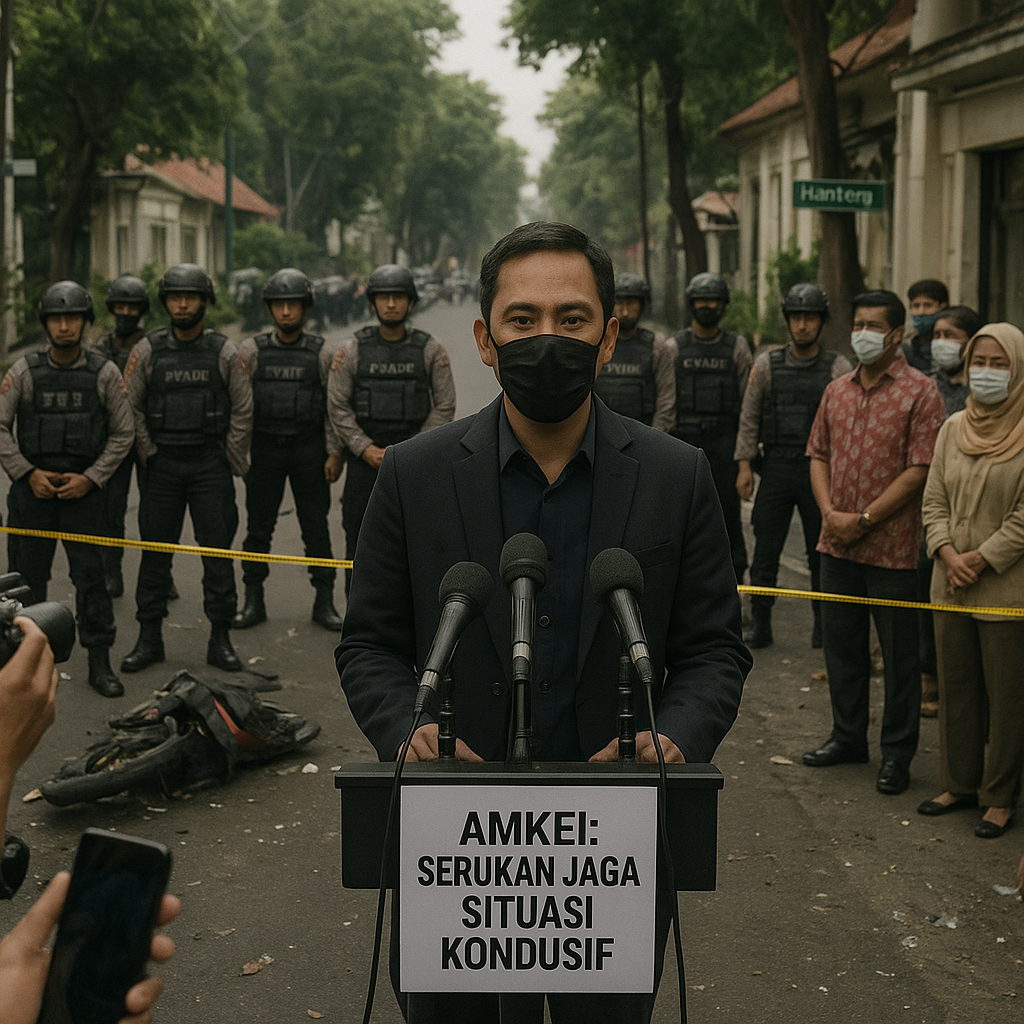 AMKEI Serukan Jaga Situasi Kondusif Usai Bentrokan di Menteng