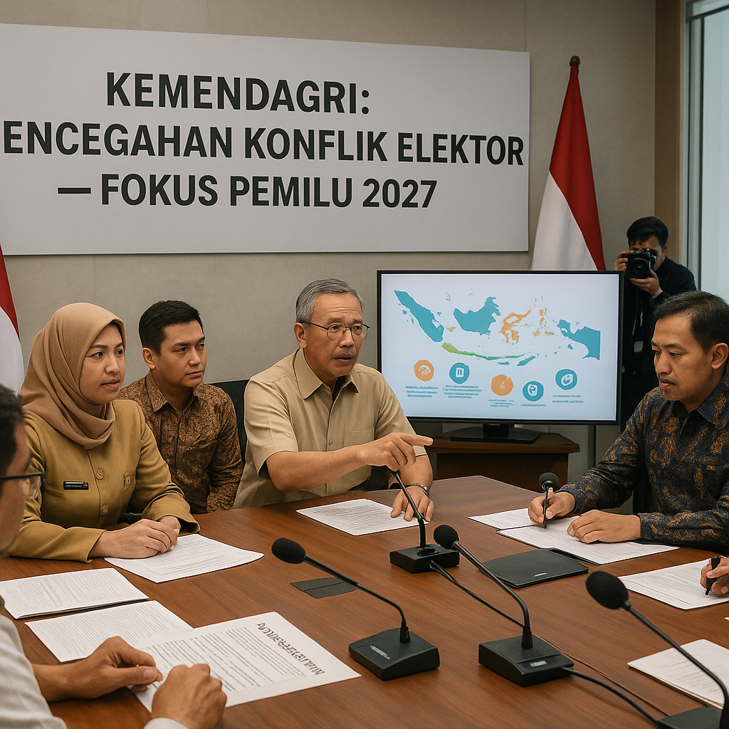 Kebijakan Baru Kemendagri tentang Pencegahan Konflik Elektoral di Daerah: Fokus pada Pemilu 2027