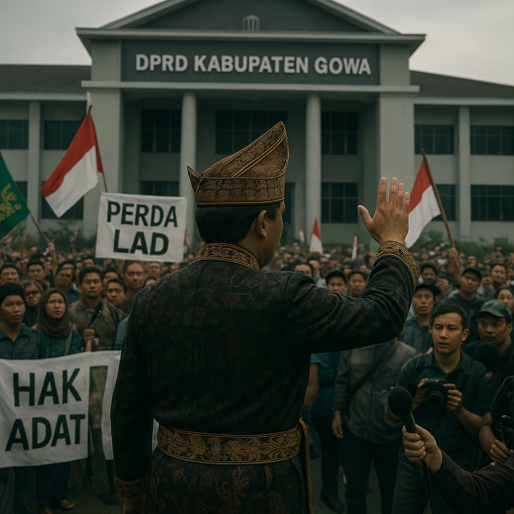 Putra Mahkota Kesultanan Gowa Ancam Pimpin 1000 Pasukan Geruduk DPRD, Ini Masalahnya!