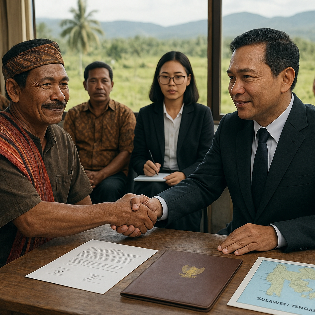 Penyelesaian Konflik Agraria di Sulawesi Tengah Melalui Pendekatan Kultural dan Hukum