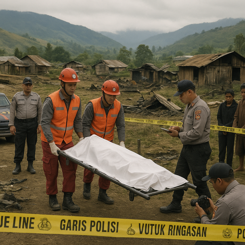 Tragedi di Tolikara: KKB Serang Kamp Pekerja Saat Istirahat, 5 Tewas dan 3 Masih Hilang