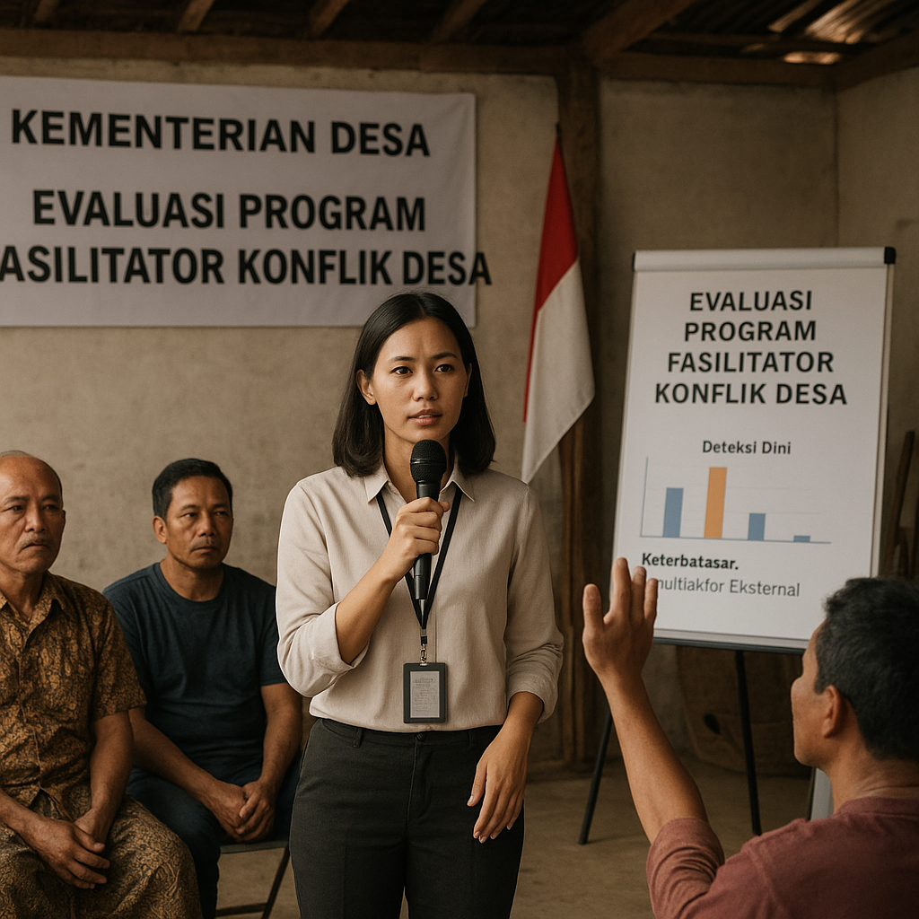Evaluasi Program Fasilitasi Konflik oleh Kementerian Desa: Mampukah Mencegah Kekerasan Komunal di Tingkat Akar Rumput?