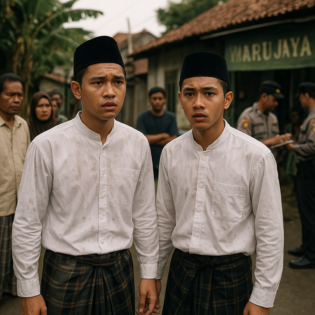 Dikira Begal, Dua Santri di Karawang Diadang Warga dan Disiram Air Panas
