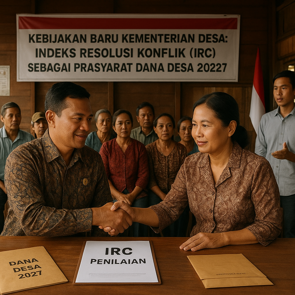 Kebijakan Baru Kementerian Desa: Indeks Resolusi Konflik sebagai Prasyarat Dana Desa