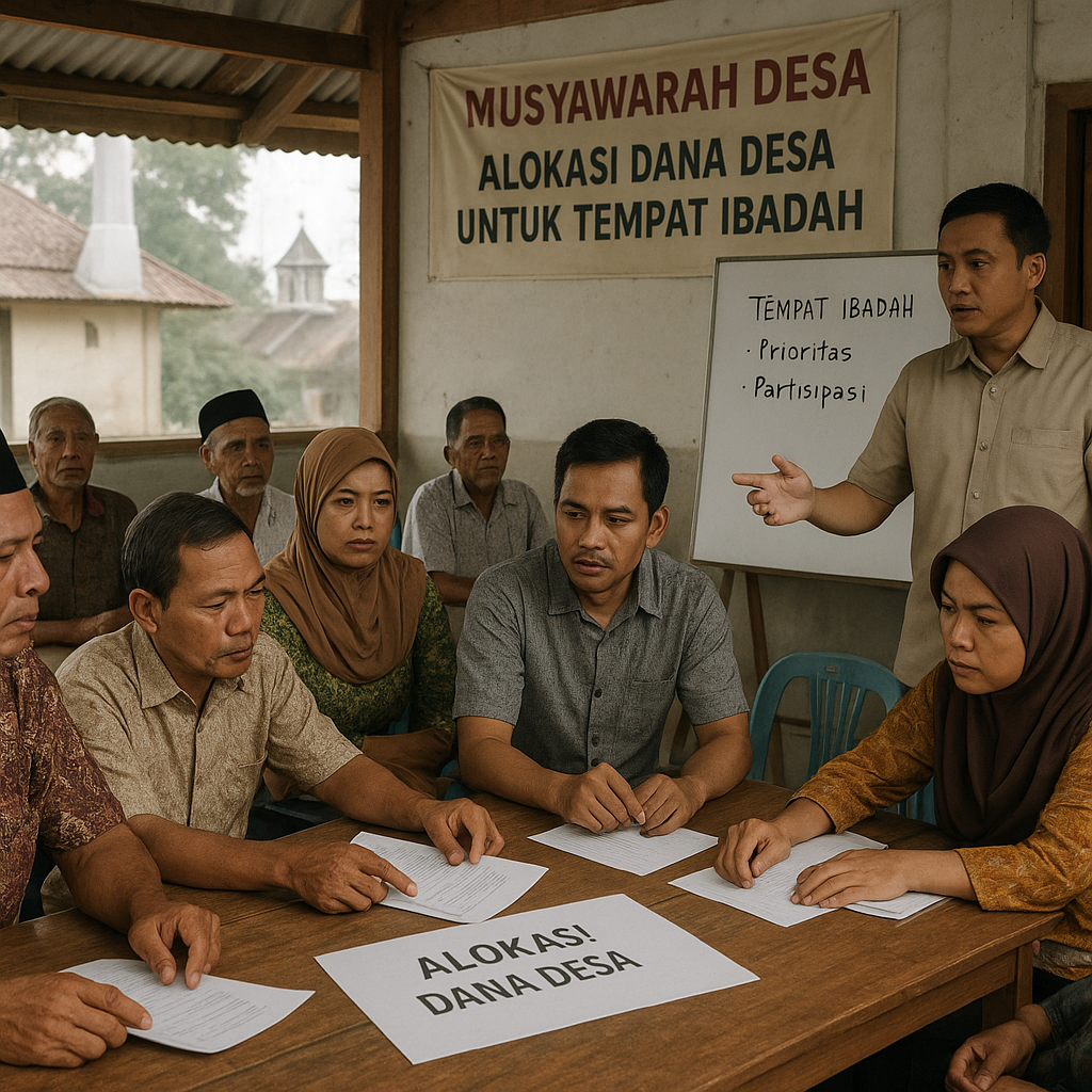 Polemik Alokasi Dana Desa untuk Tempat Ibadah: Menag Dorong Formula yang Lebih Partisipatif
