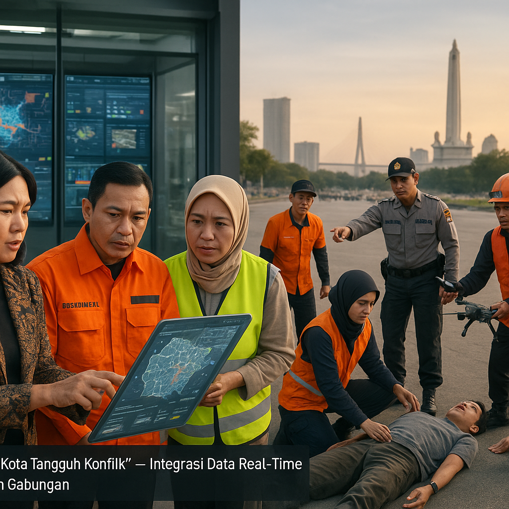 Strategi 'Kota Tangguh Konflik' ala Surabaya: Integrasi Data Real-Time dan Latihan Gabungan Lintas Kelompok