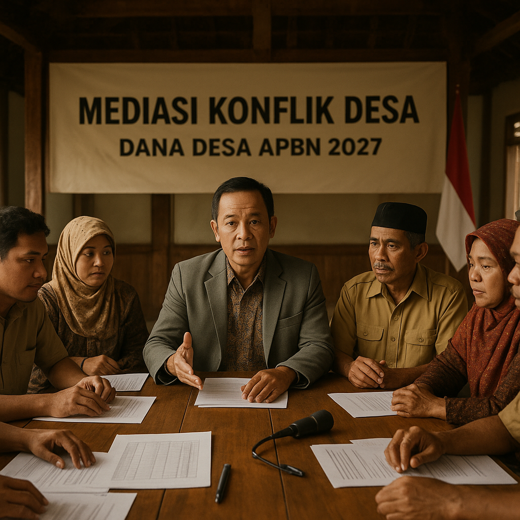 Anggaran Dana Desa Untuk Mediasi Konflik Diperbesar di APBN 2027