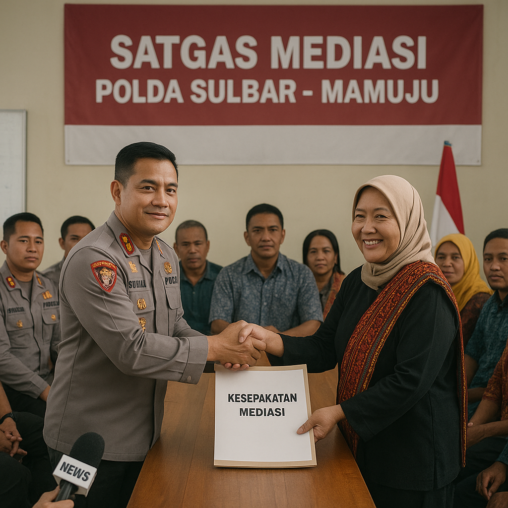 Polda Sulbar Bentuk Satgas Mediasi Konflik Antar Kampung di Mamuju