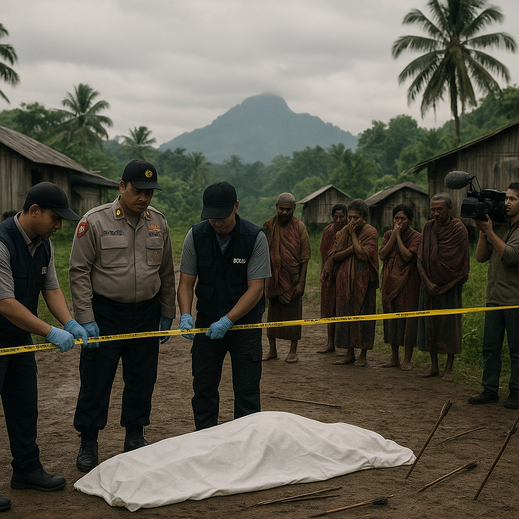 Warga Tewas Tertancap Puluhan Panah di Mimika, Diduga Korban Konflik Adat