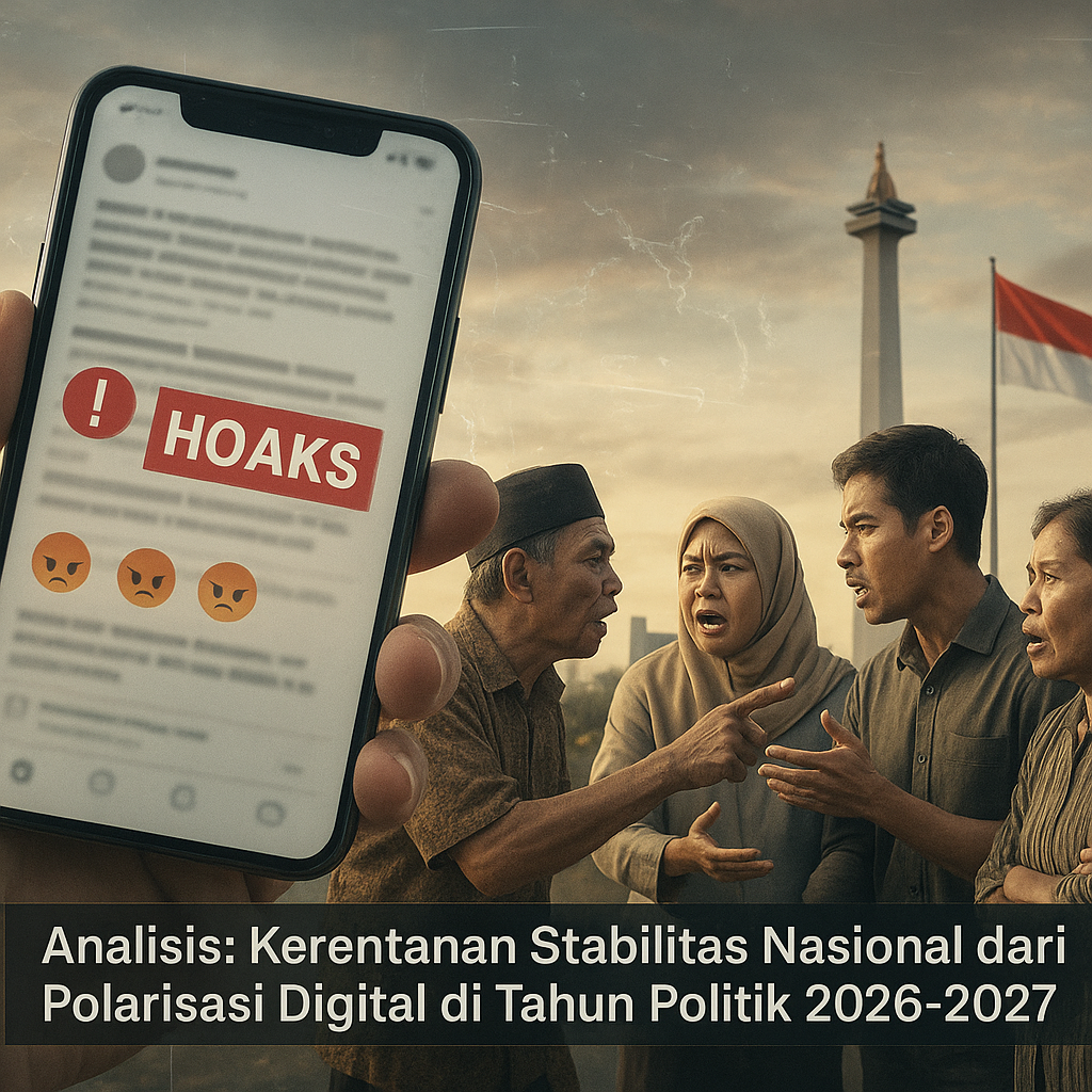 Analisis: Kerentanan Stabilitas Nasional dari Polarisasi Digital di Tahun Politik 2026-2027