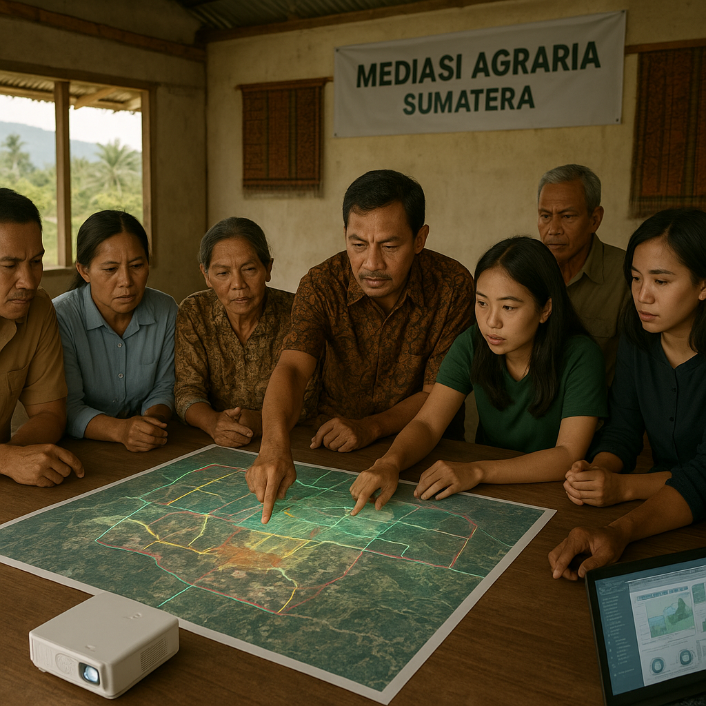 Evaluasi Pasca-Rentetan Konflik Agraria di Sumatera: Mendorong Mediasi Berbasis Data Spasial