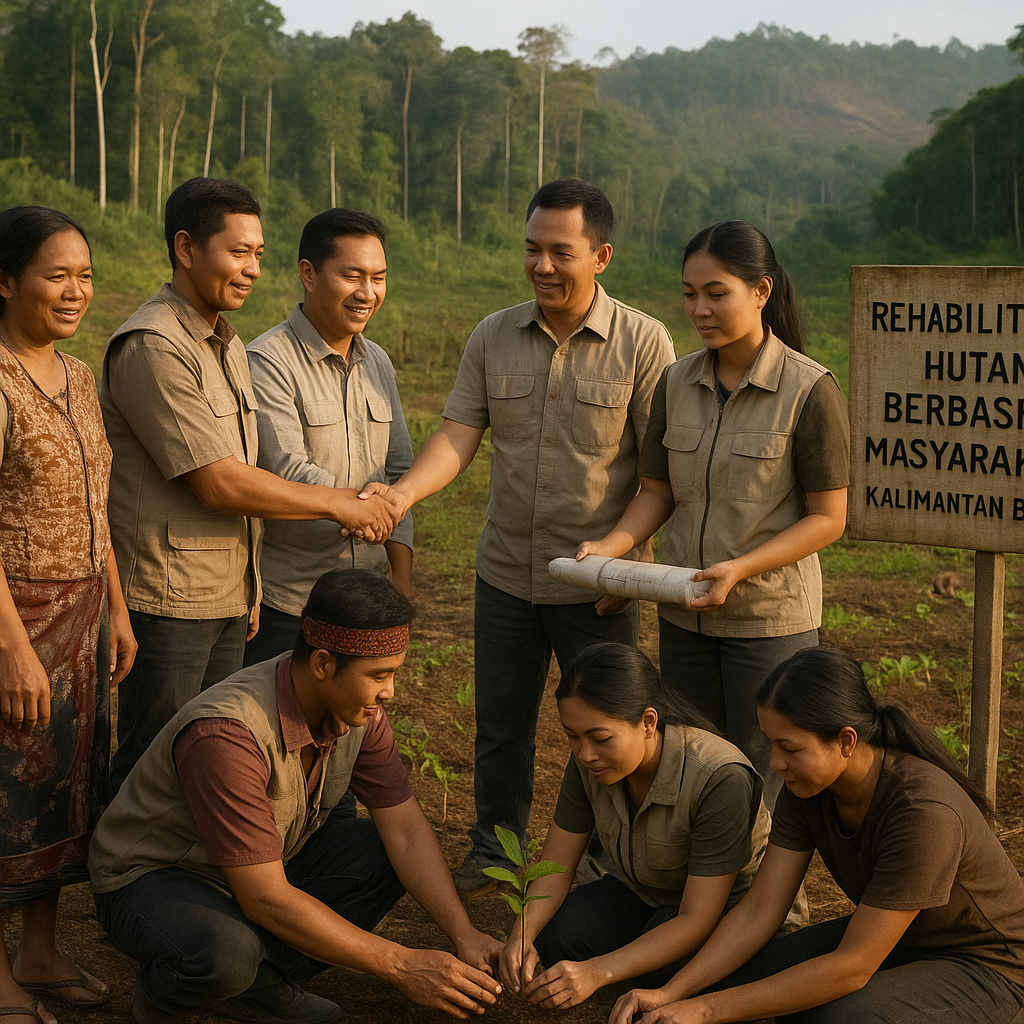 BRGM Dorong Rehabilitasi Hutan Berbasis Masyarakat di Kalimantan Barat untuk Redam Konflik Lahan