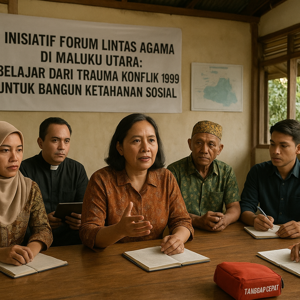 Inisiatif Forum Lintas Agama di Maluku Utara: Belajar dari Trauma Konflik 1999 untuk Bangun Ketahanan Sosial