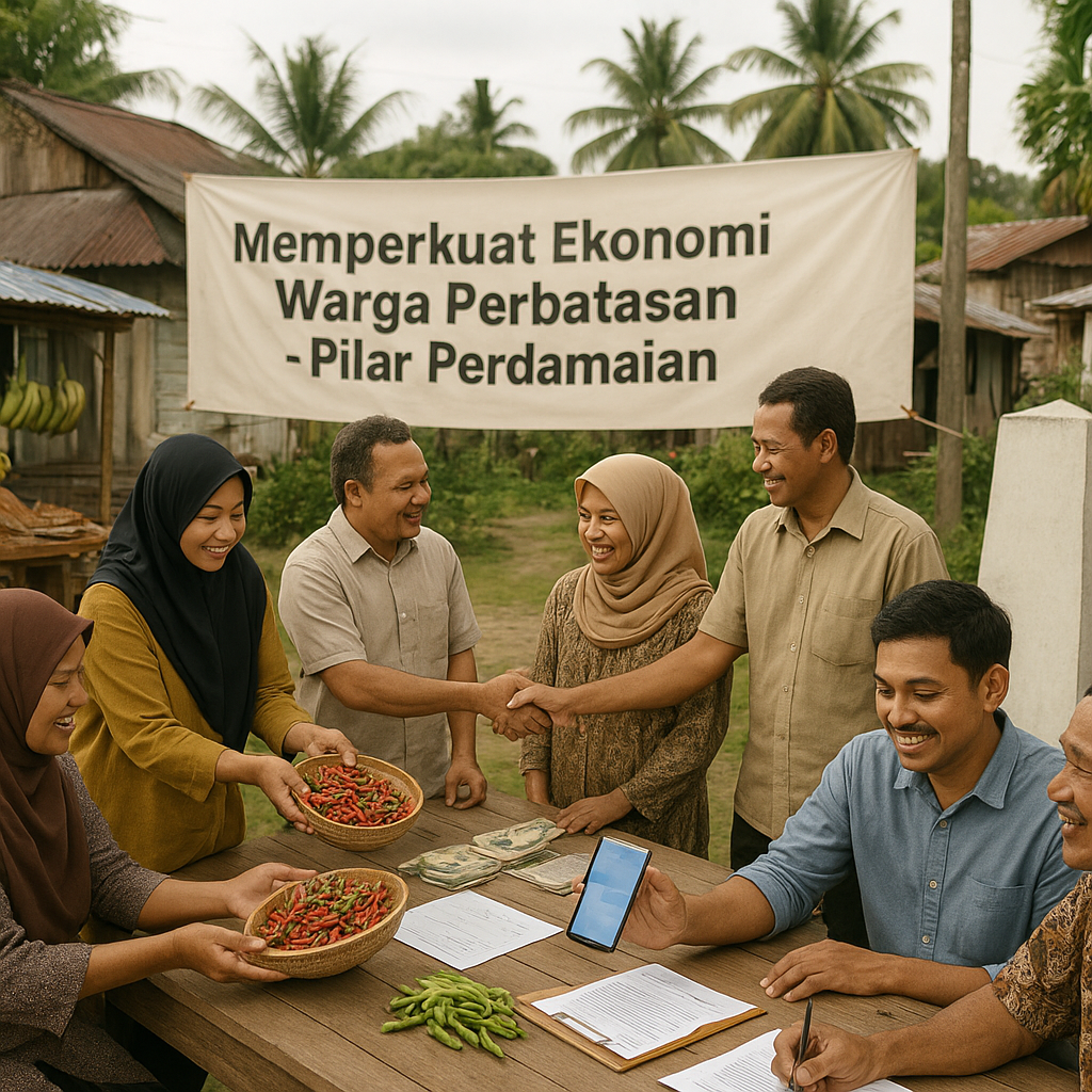 Pasca Konflik Sambas: Memperkuat Ekonomi Warga Perbatasan sebagai Pilar Perdamaian