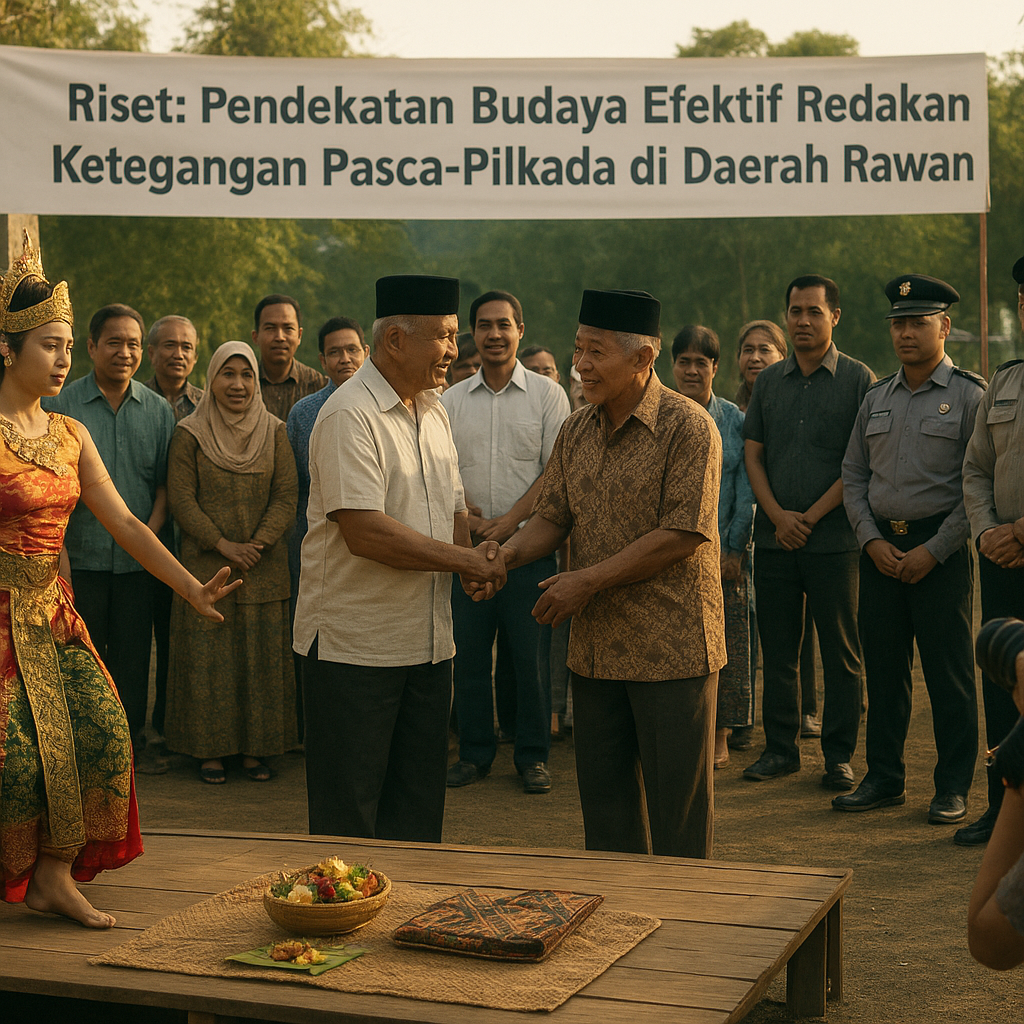 Riset: Pendekatan Budaya Efektif Redakan Ketegangan Pasca-Pilkada di Daerah Rawan