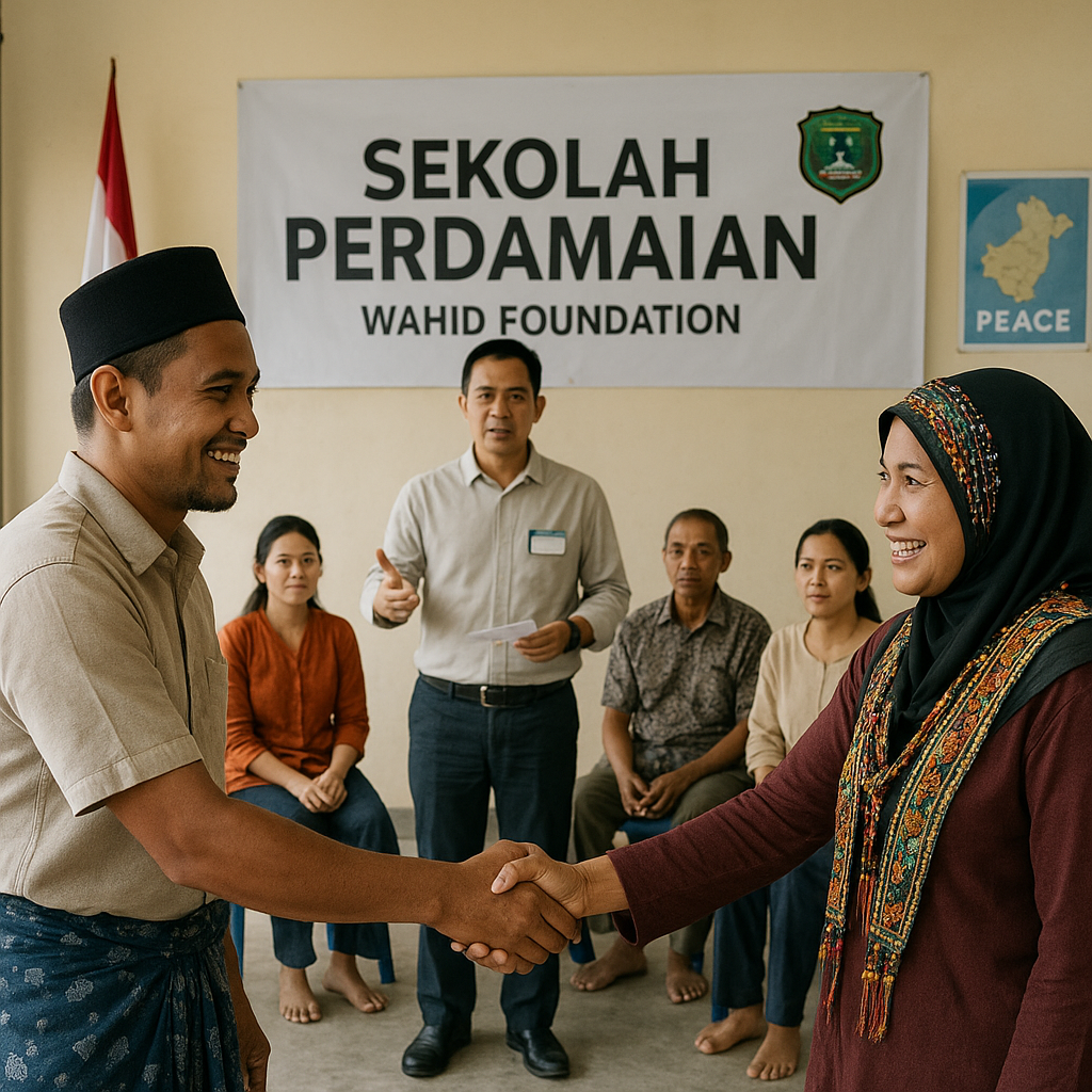 Inisiatif 'Sekolah Perdamaian' Dilanjutkan untuk Tekan Konflik Antar-Etnis di Kalimantan Barat