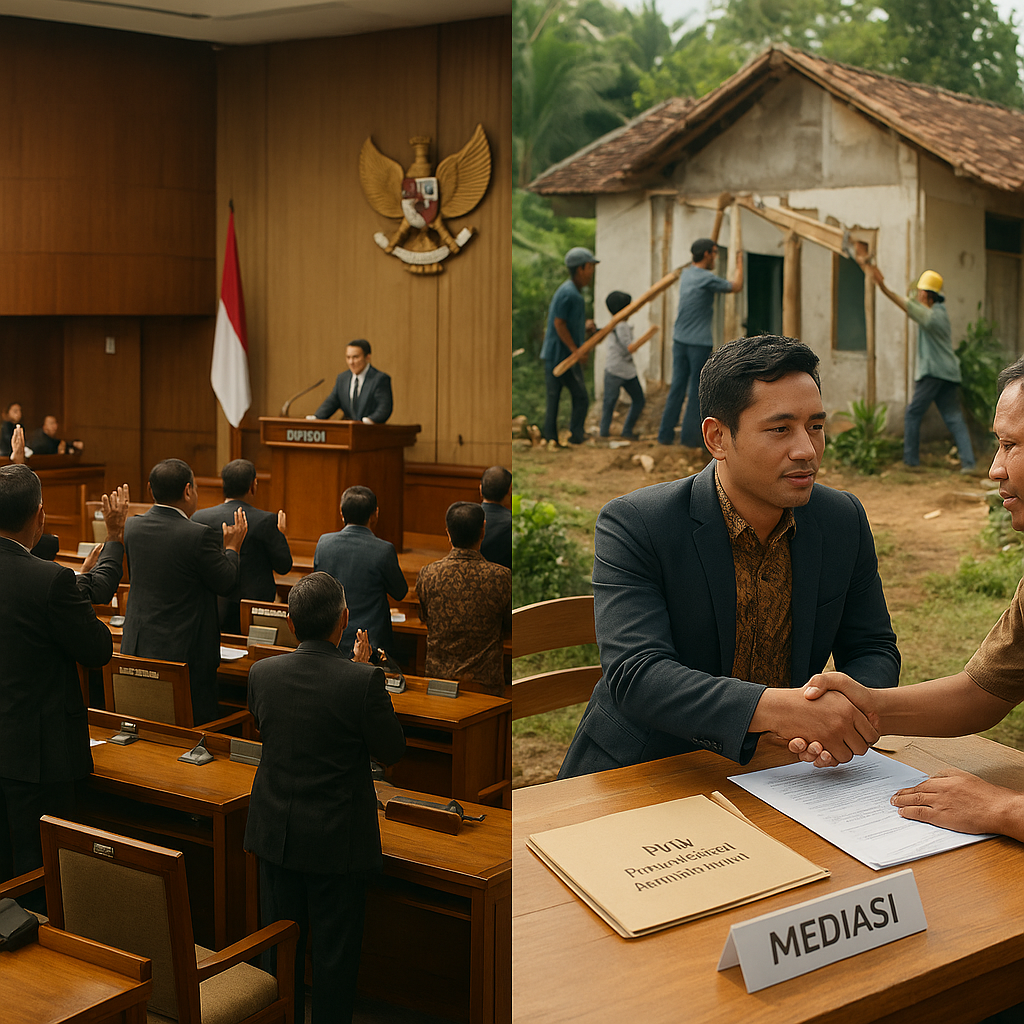 DPR Setujui RUU Penanganan Konflik Horizontal, Fokus pada Mediasi dan Rehabilitasi