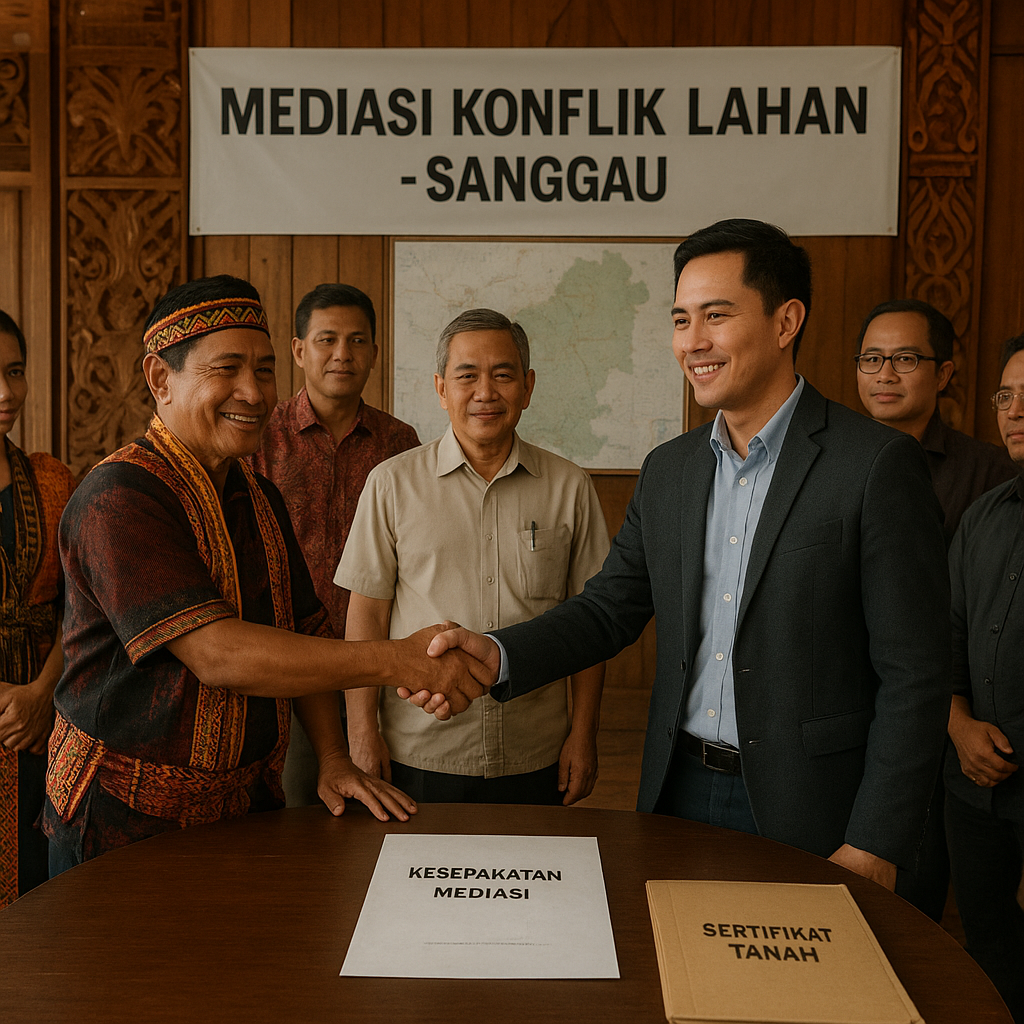 Mediasi Konflik Lahan di Kalimantan Barat Capai Kesepakatan, Pemerintah Siapkan Sertifikasi Tanah