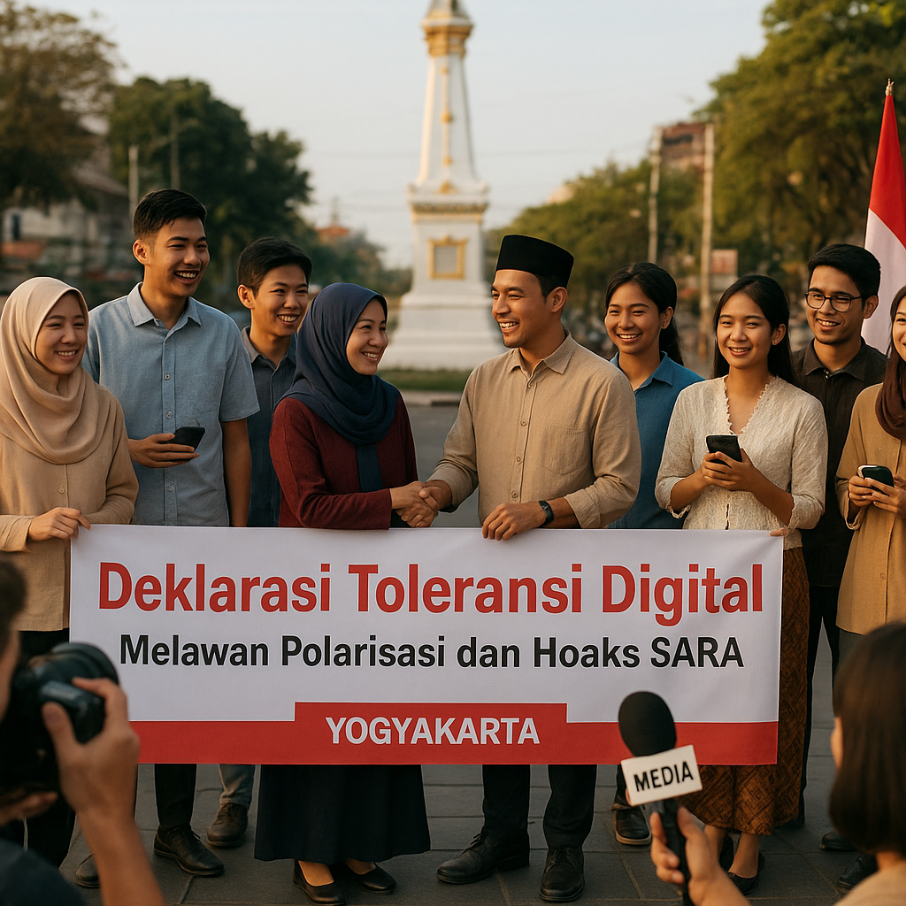 Dialog Pemuda Lintas Agama di Yogyakarta Hasilkan Deklarasi Toleransi Digital