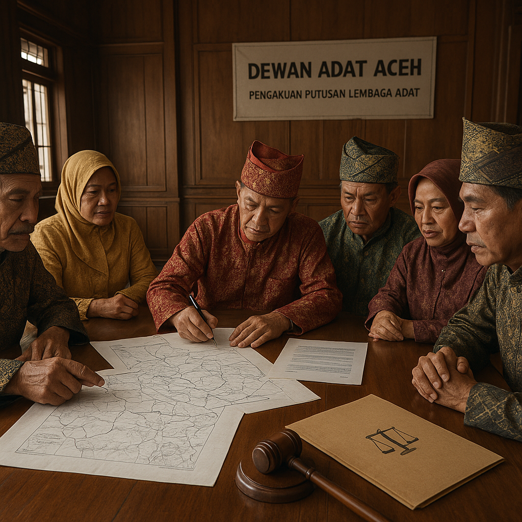 Dewan Adat Aceh Minta Pelembagaan Hukum Adat untuk Selesaikan Konflik Warisan dan Batas Wilayah