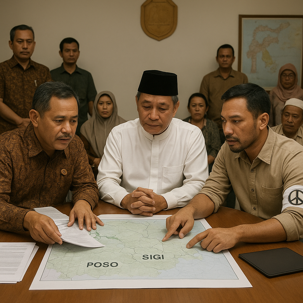 Rekonsiliasi Tiga Pilar: Pemerintah, Tokoh Agama dan Milisi Damai Sulteng Bahas Kesepakatan Akhir Konflik 2020